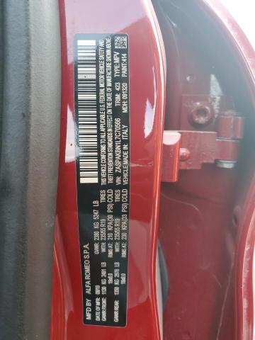 ZASPAKBN1L7C70566 - 2020 ALFA ROMEO STELVIO TI RED photo 13