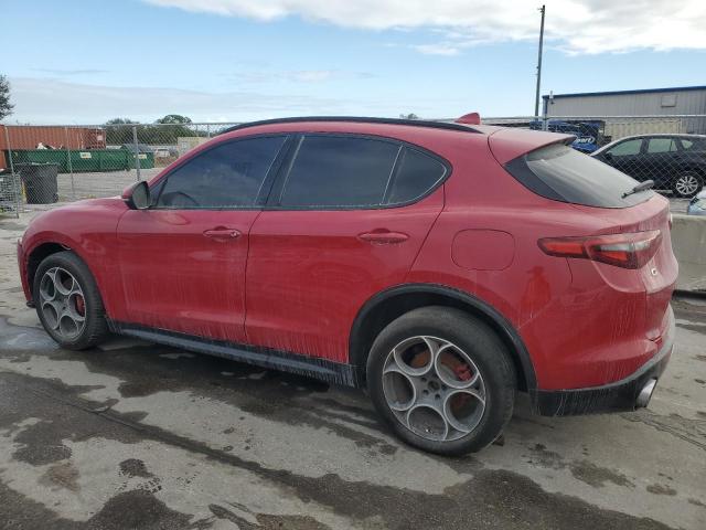 ZASPAKBN1L7C70566 - 2020 ALFA ROMEO STELVIO TI RED photo 2