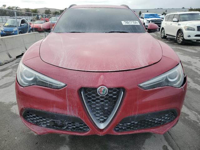 ZASPAKBN1L7C70566 - 2020 ALFA ROMEO STELVIO TI RED photo 5