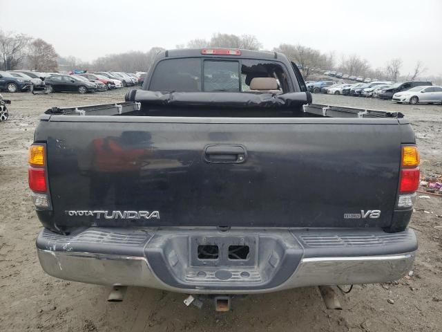 5TBRT34121S139895 - 2001 TOYOTA TUNDRA ACCESS CAB შავი ფოტო 6