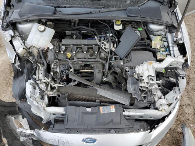 1FADP3M24HL225533 - 2017 FORD FOCUS SEL SILVER photo 11