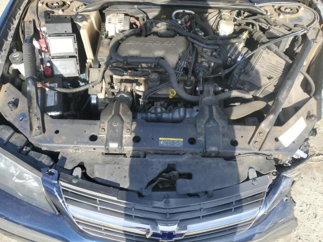 2G1WF52E629187888 - 2002 CHEVROLET IMPALA BLUE photo 11