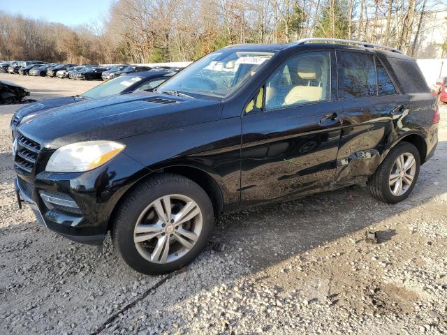 4JGDA5HB2FA542376 - 2015 MERCEDES-BENZ ML 350 4MATIC BLACK photo 1