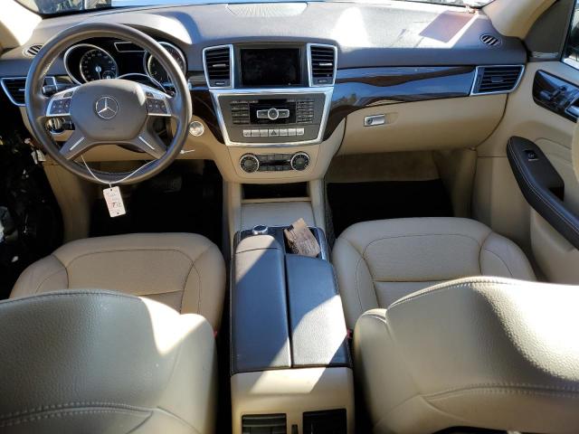 4JGDA5HB2FA542376 - 2015 MERCEDES-BENZ ML 350 4MATIC BLACK photo 8