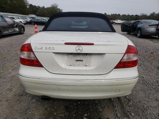 WDBTK56FX7F214421 - 2007 MERCEDES-BENZ CLK 350 WHITE photo 6