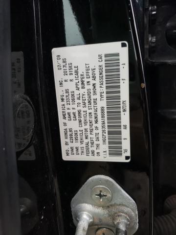 1HGCP26359A186889 - 2009 HONDA ACCORD LX BLACK photo 12