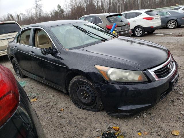 1HGCP26359A186889 - 2009 HONDA ACCORD LX BLACK photo 4