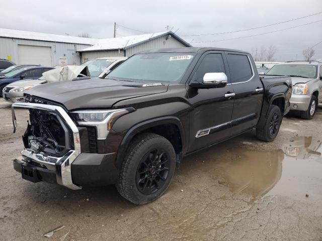 5TFMC5DB9PX032125 - 2023 TOYOTA TUNDRA CREWMAX PLATINUM BROWN photo 1