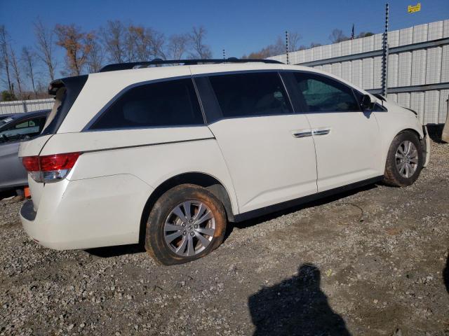 5FNRL5H45HB007459 - 2017 HONDA ODYSSEY EX WHITE photo 3