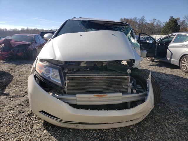 5FNRL5H45HB007459 - 2017 HONDA ODYSSEY EX WHITE photo 5