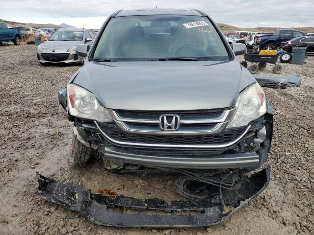 5J6RE4H77AL062281 - 2010 HONDA CR-V EXL GREEN photo 5