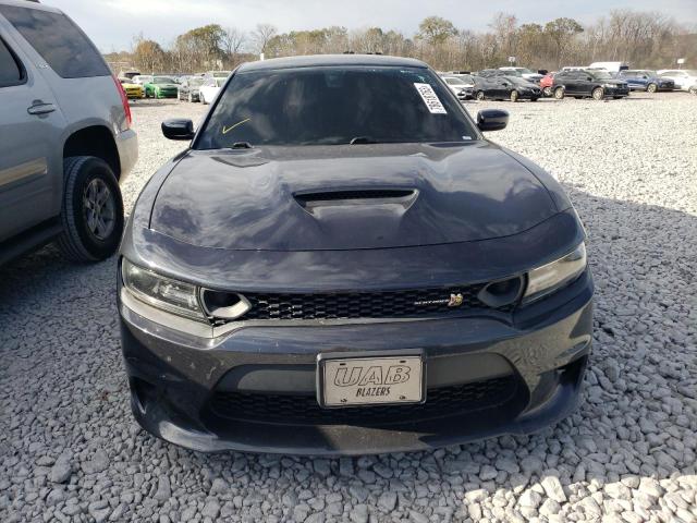 2C3CDXGJ1KH530943 - 2019 DODGE CHARGER SCAT PACK GRAY photo 5