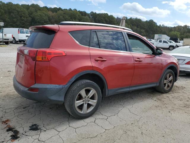 JTMWFREV7FJ047529 - 2015 TOYOTA RAV4 XLE RED photo 3