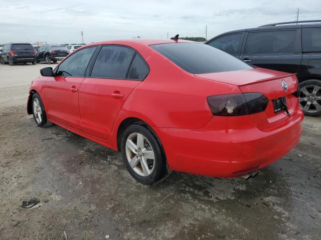 3VWLL7AJ8CM425386 - 2012 VOLKSWAGEN JETTA TDI RED photo 2