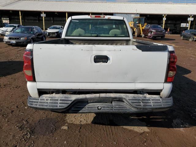 1GCEC19X06Z132666 - 2006 CHEVROLET SILVERADO C1500 WHITE photo 6