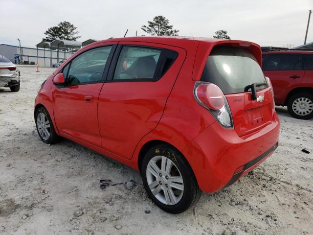 KL8CD6S90FC716803 - 2015 CHEVROLET SPARK 1LT RED photo 2