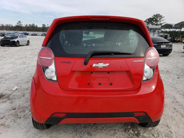 KL8CD6S90FC716803 - 2015 CHEVROLET SPARK 1LT RED photo 6