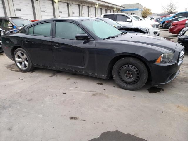 2C3CDXHG8EH122785 - 2014 DODGE CHARGER SXT BLACK photo 4