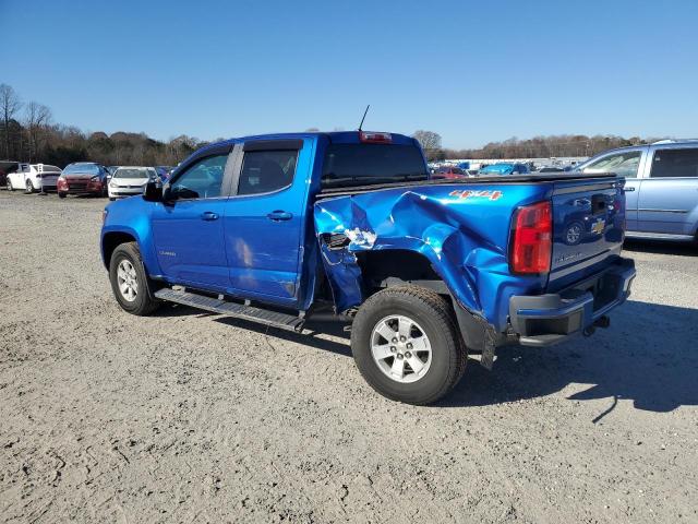 1GCGTBEN5J1210403 - 2018 CHEVROLET COLORADO BLUE photo 2