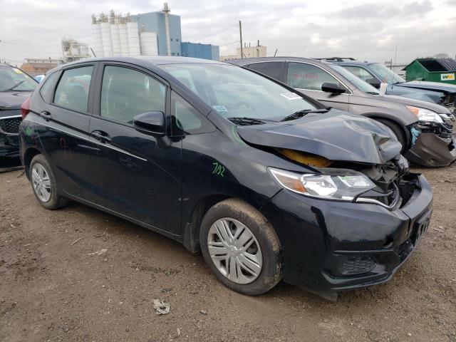 3HGGK5H42KM706708 - 2019 HONDA FIT LX BLACK photo 4