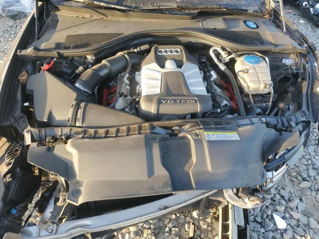 WAUHGAFC8FN027770 - 2015 AUDI A6 PRESTIGE შავი ფოტო 10