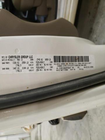 2C4RC1BG6DR720347 - 2013 CHRYSLER TOWN & COU TOURING WHITE photo 13