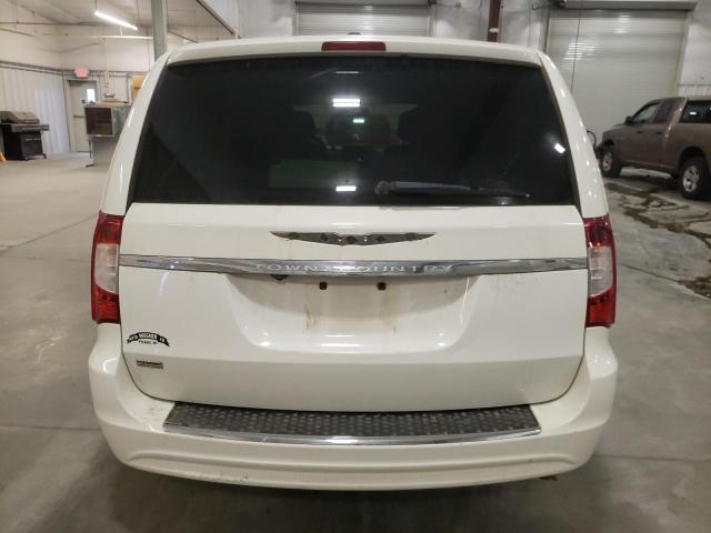 2C4RC1BG6DR720347 - 2013 CHRYSLER TOWN & COU TOURING WHITE photo 6
