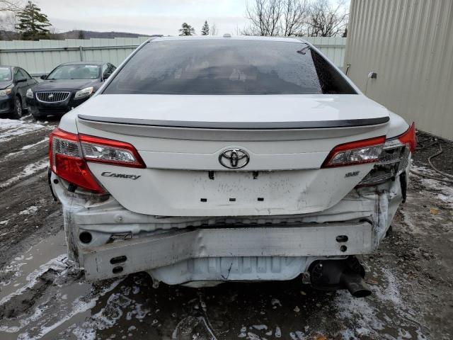 4T1BF1FK6CU559602 - 2012 TOYOTA CAMRY BASE WHITE photo 6