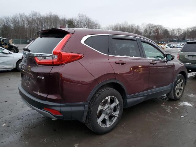 5J6RW2H89KL024773 - 2019 HONDA CR-V EXL BURGUNDY photo 3