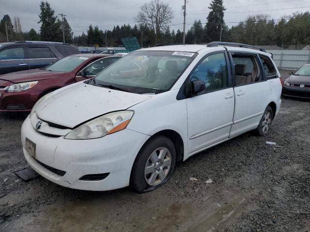 5TDZK23CX8S175240 - 2008 TOYOTA SIENNA CE WHITE photo 1