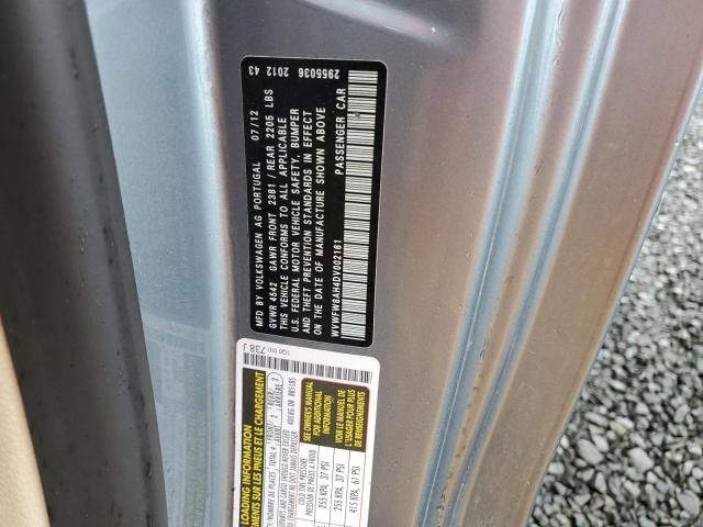 WVWFW8AH4DV002161 - 2013 VOLKSWAGEN EOS LUX 蓝色 照片 12