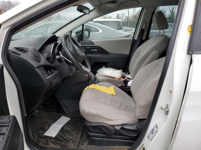 JM1CW2BL3C0106414 - 2012 MAZDA 5 WHITE photo 7