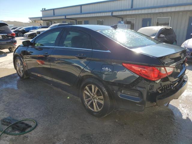 5NPEB4AC0DH791767 - 2013 HYUNDAI SONATA GLS BLACK photo 2