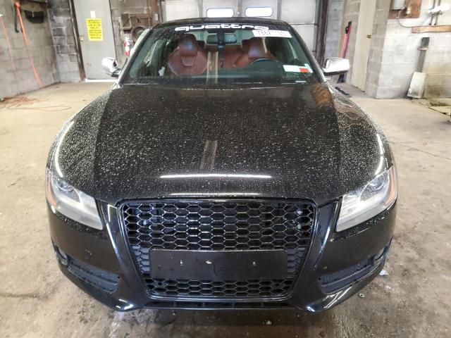 WAUVVAFR0CA038620 - 2012 AUDI S5 PRESTIGE BLACK photo 5