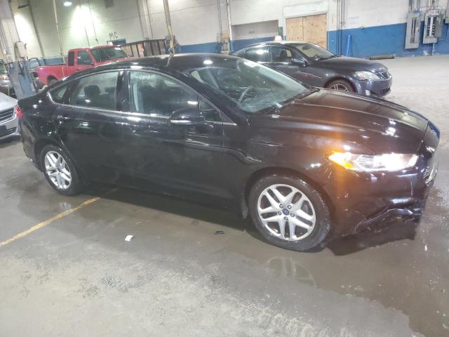 1FA6P0H76E5360994 - 2014 FORD FUSION SE BLACK photo 4