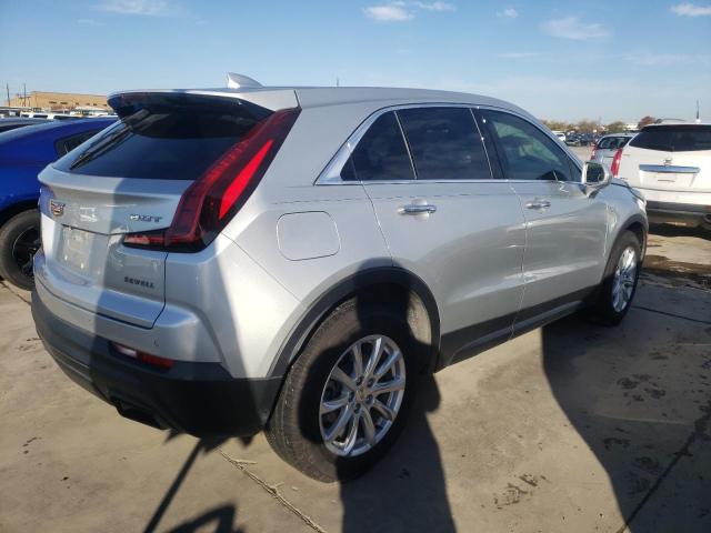 1GYAZAR43KF103090 - 2019 CADILLAC XT4 LUXURY SILVER photo 3