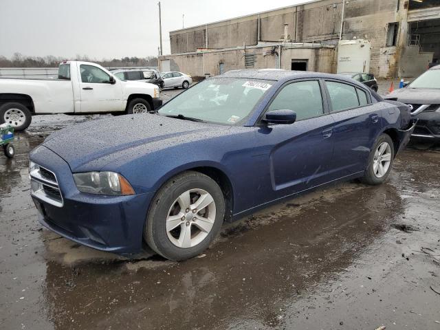 2C3CDXBG2DH579972 - 2013 DODGE CHARGER SE BLUE photo 1