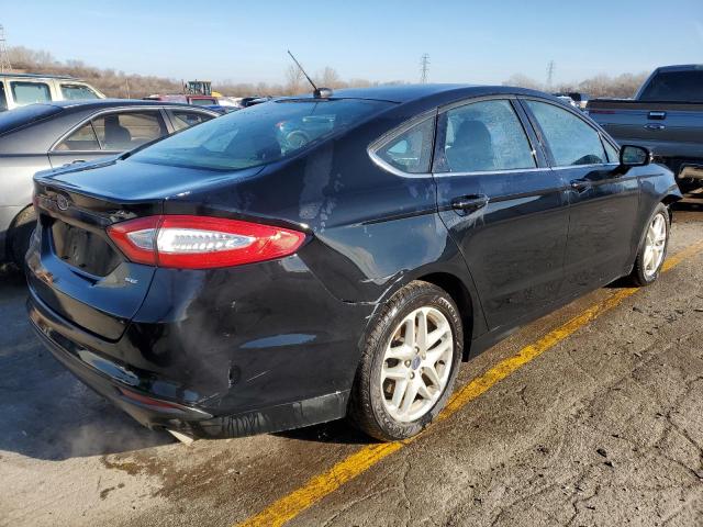 3FA6P0H71GR266828 - 2016 FORD FUSION SE BLACK photo 3