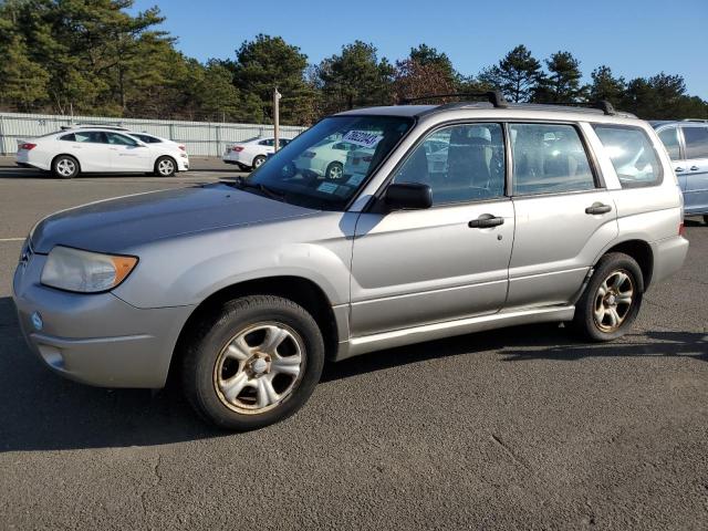 JF1SG63697H744480 - 2007 SUBARU FORESTER 2.5X SILVER photo 1