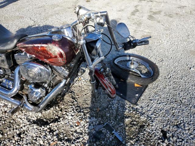 1HD1GNW134K317258 - 2004 HARLEY-DAVIDSON FXDLI BURGUNDY photo 9