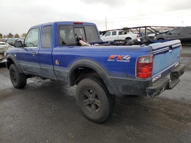 1FTZR45E35PA25532 - 2005 FORD RANGER SUPER CAB BLUE photo 2