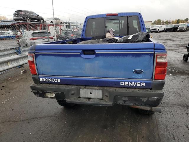 1FTZR45E35PA25532 - 2005 FORD RANGER SUPER CAB BLUE photo 6