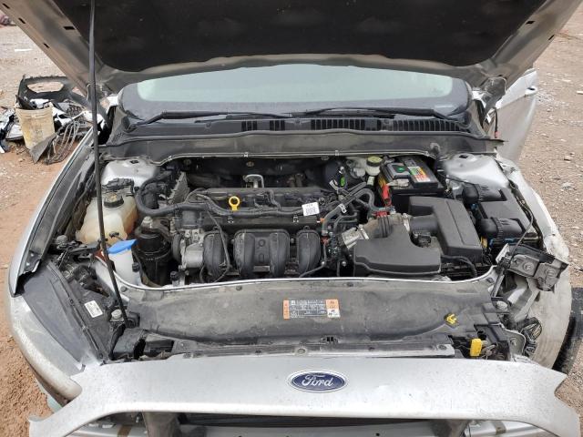 3FA6P0H76ER392115 - 2014 FORD FUSION SE SILVER photo 11