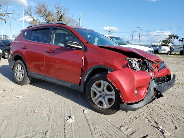 JTMZFREV9EJ002927 - 2014 TOYOTA RAV4 LE RED photo 4