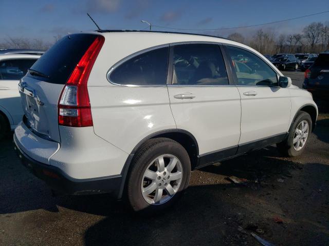 5J6RE48738L018093 - 2008 HONDA CR-V EXL WHITE photo 3