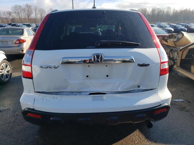 5J6RE48738L018093 - 2008 HONDA CR-V EXL WHITE photo 6