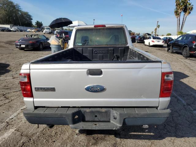 1FTYR10UX6PA83096 - 2006 FORD RANGER SILVER photo 6