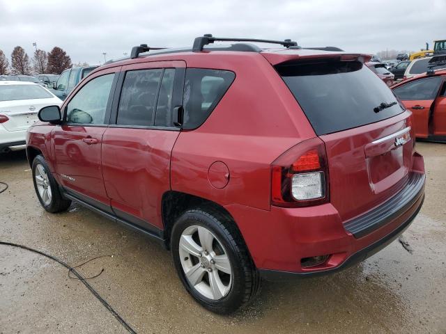 1C4NJCBA5HD146974 - 2017 JEEP COMPASS SPORT RED photo 2