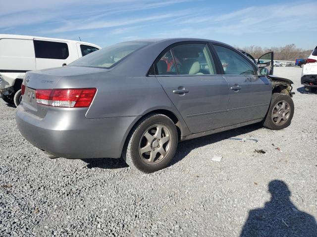 5NPEU46F06H115917 - 2006 HYUNDAI SONATA GLS SILVER photo 3