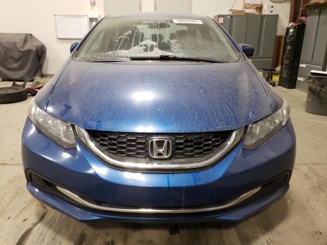 2HGFB2F41EH030977 - 2014 HONDA CIVIC LX BLUE photo 5